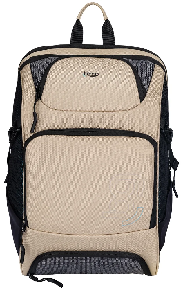 Městský batoh Baggo Jet Blue Eye