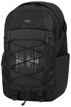 Batoh pre študentov Baggo Flex Heartbeat Black