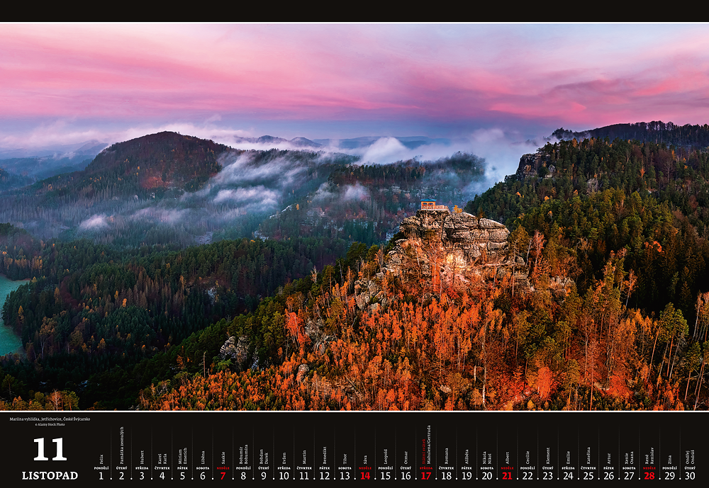 Kalendář Panorama – Česká republika