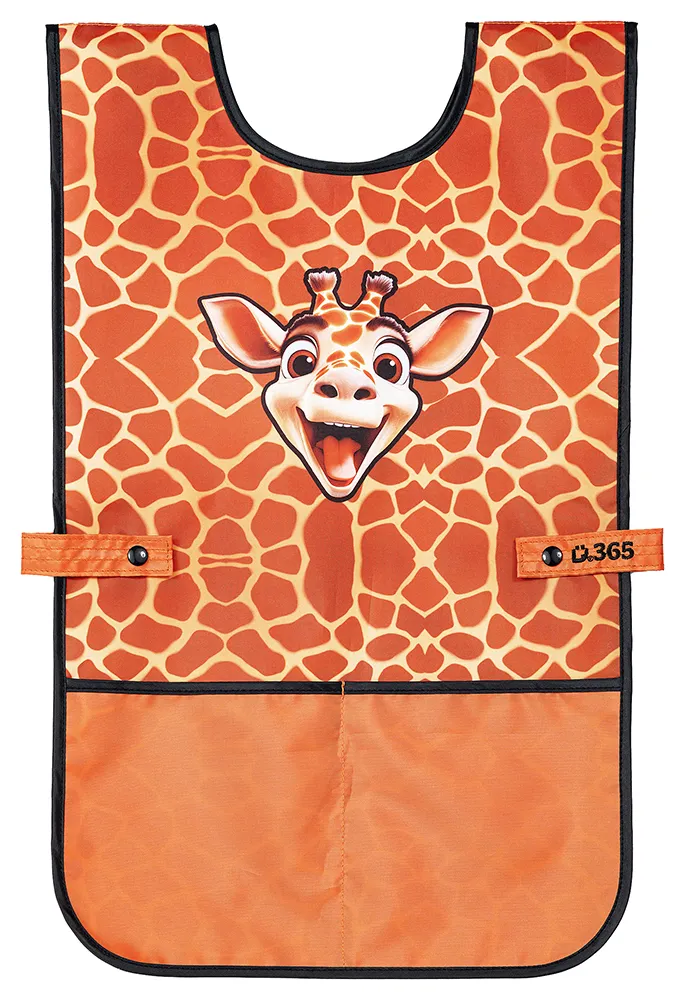 Zástěrka na výtvarnou výchovu pončo Giraffe