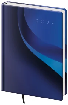 Týdenní diář A5 Vario Blue wave