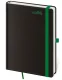 Týdenní diář B6 Black Green s poutkem