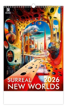 Kalendář Surreal New Worlds