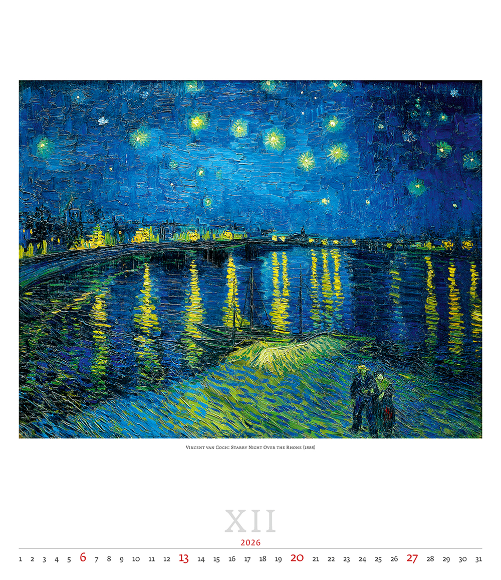 Kalendář Impressionism