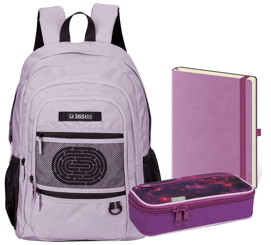 Studentský set Chill Purple třídílný