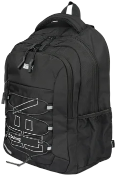Černý batoh pro studenty Baggo Brisk Bubag Black