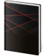 Linkovaný zápisník Vario L - BLACK DESIGN