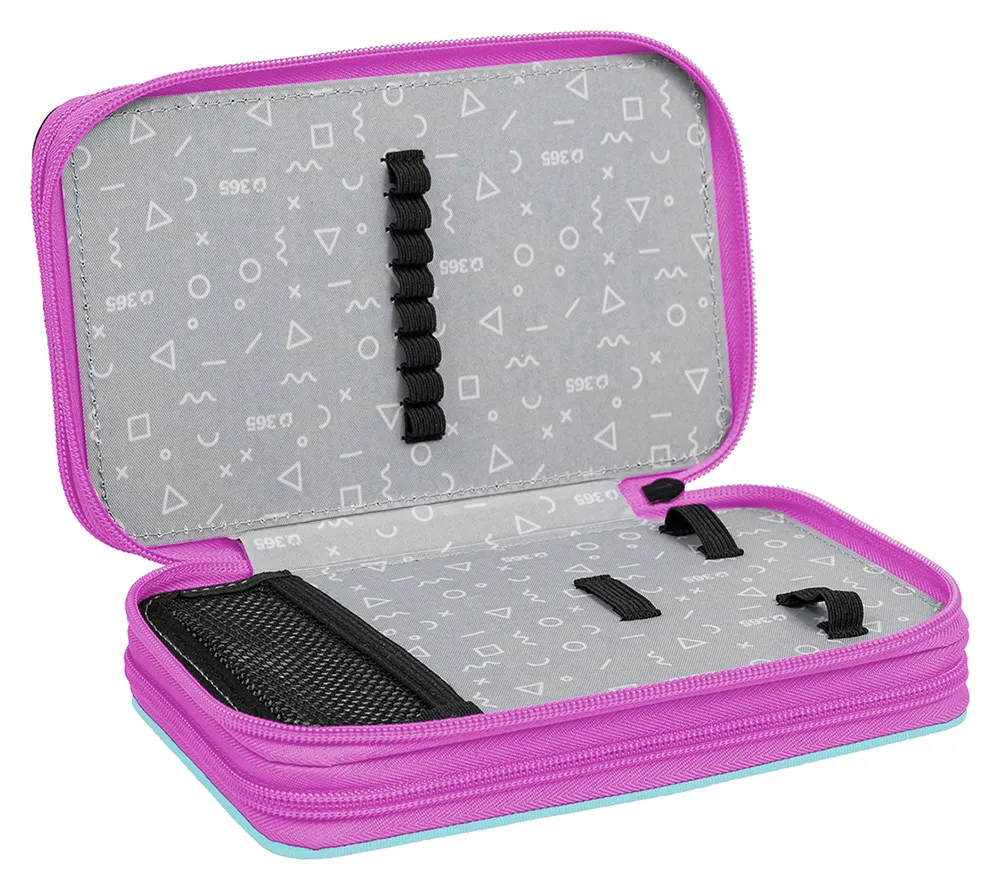 Školní penál třípatrový Craftgirl