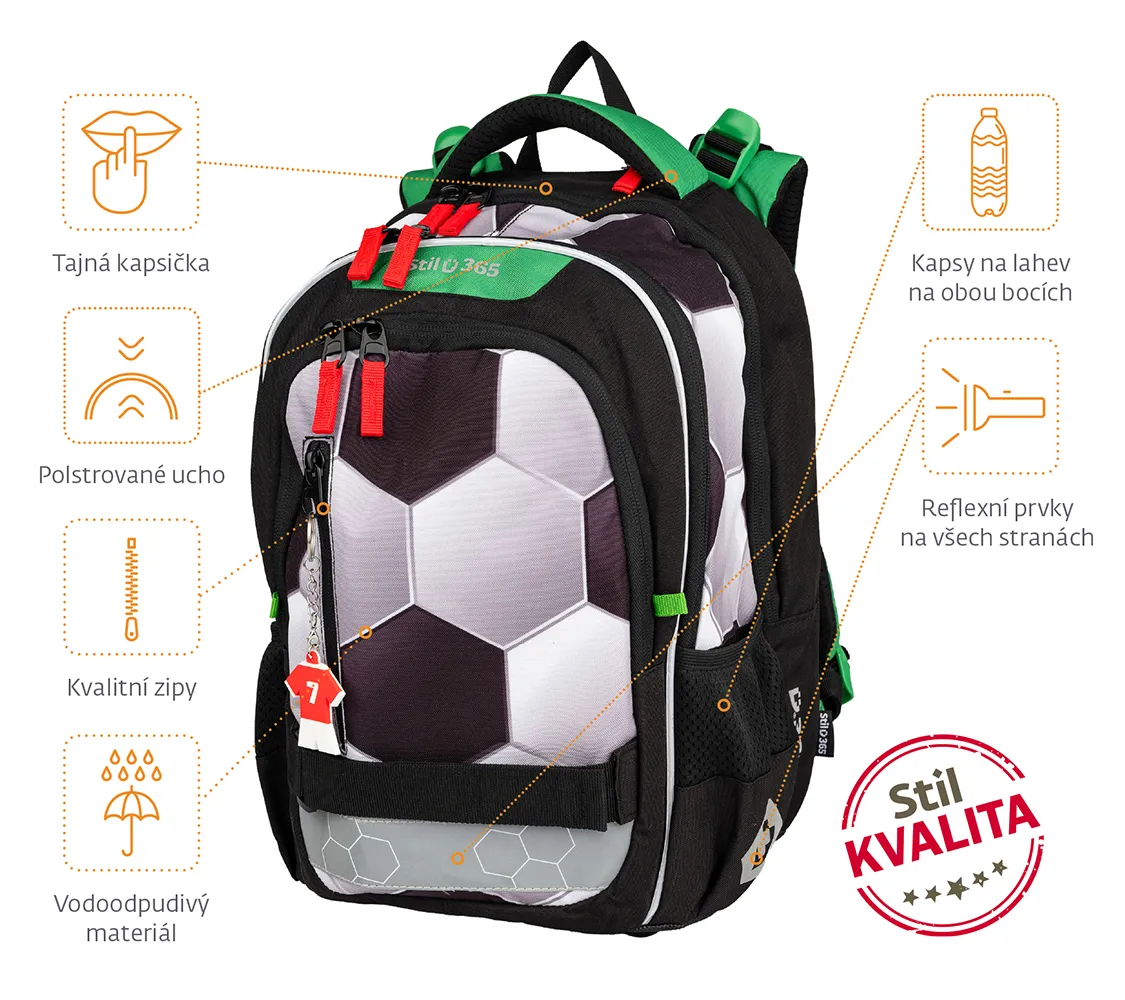 Školský batoh Junior Soccer