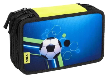 Školní penál třípatrový Football