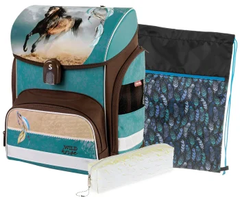 Školský set trojdielny Wild Horse