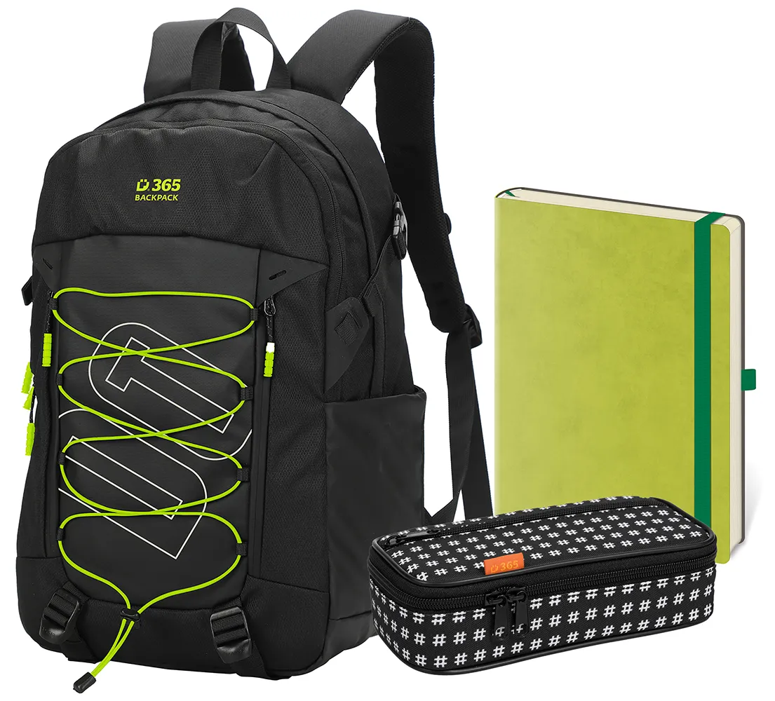 Studentský set Flex Neon třídílný