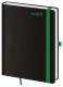 Týždenný diár B6 Black Green s pútkom Týždenný diár B6 Black Green s pútkom