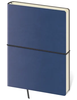 Tečkovaný zápisník Flexio L Blue (čtverečkovaný)