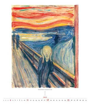 Kalendář Expressionism