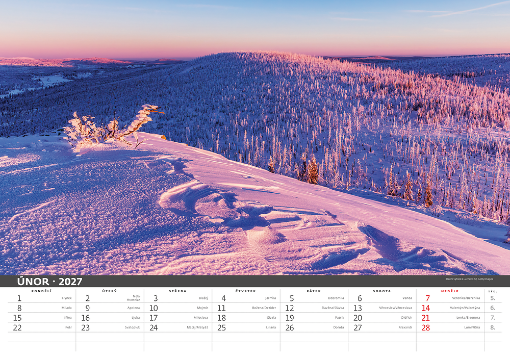 Kalendář Šumava