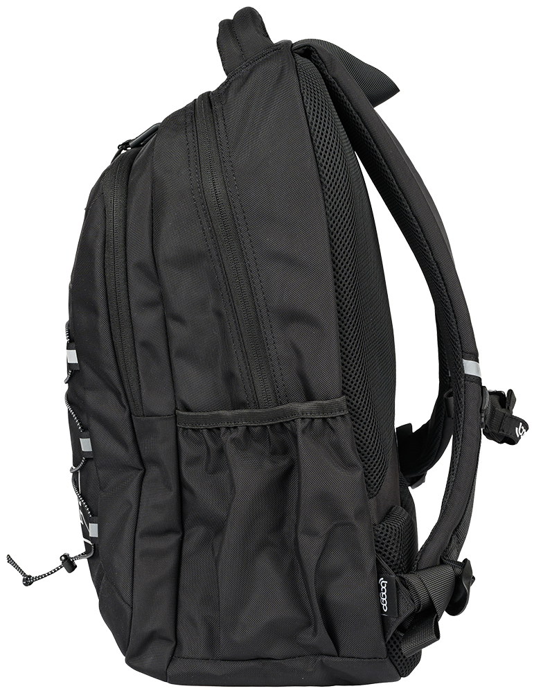 Černý batoh pro studenty Baggo Brisk Bubag Black