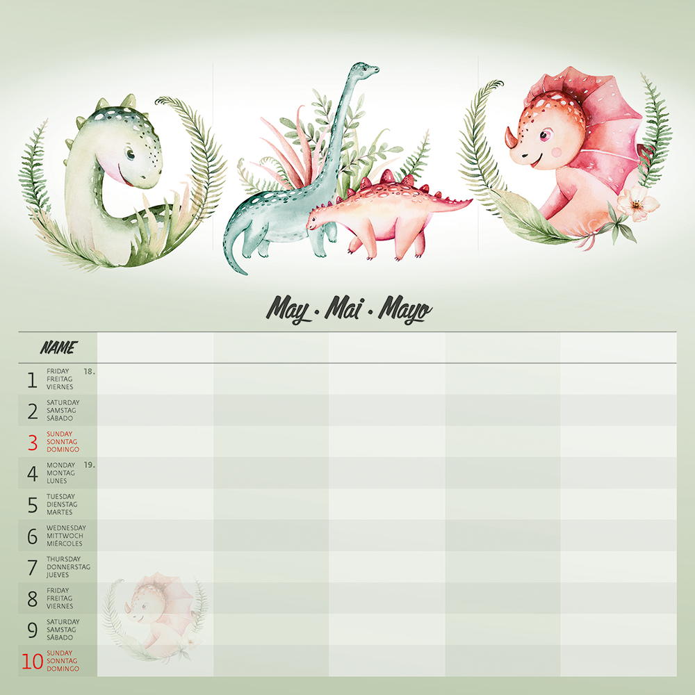 Kalendár Family Planner
