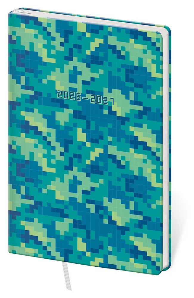 Školní diář STUDENT Pixel Quest 2026/27 - české kalendárium