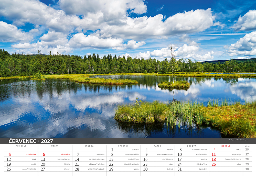 Kalendář Šumava
