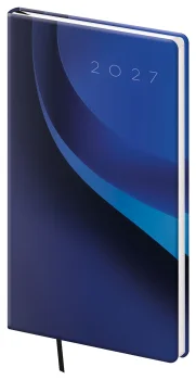 Vreckový diár A6 Vario Blue wave