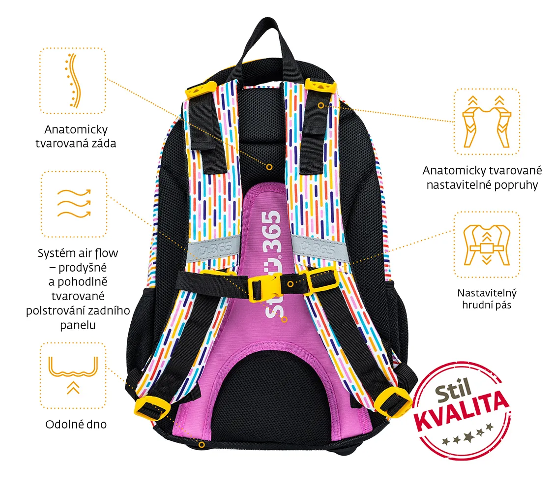 Školní batoh Prime Candy