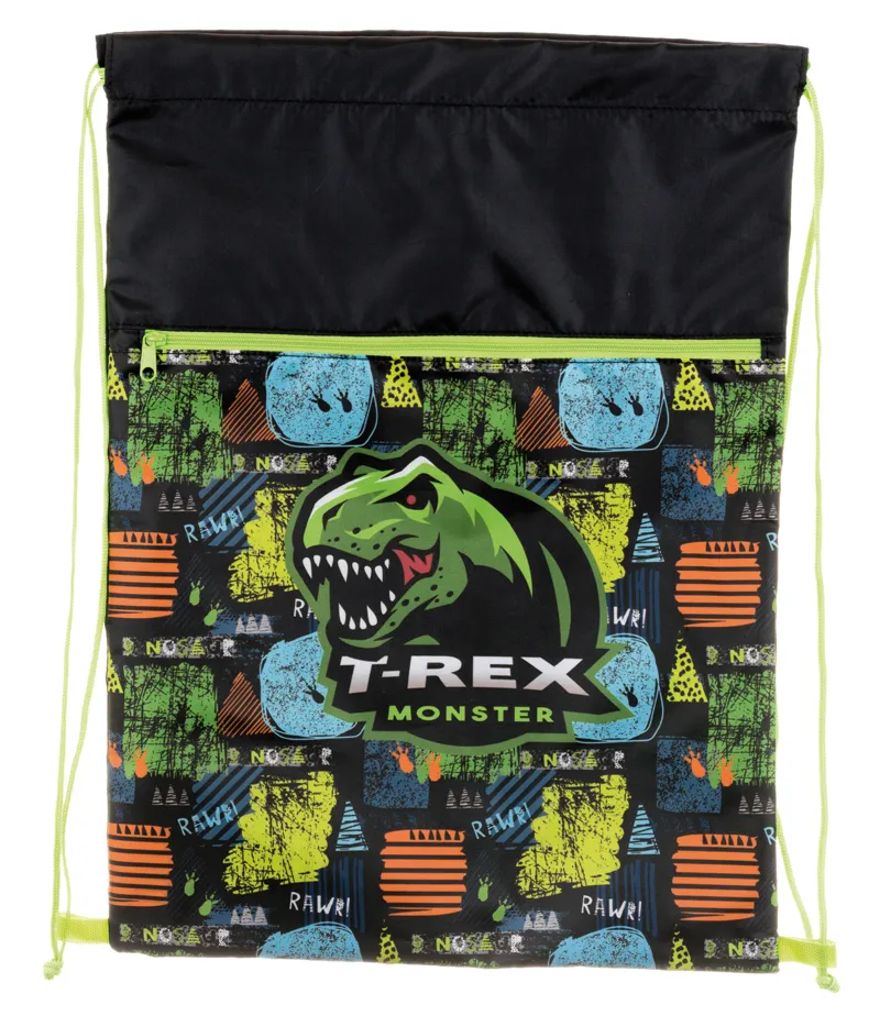 Sáček na cvičky T-rex