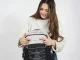 Batoh pro studenty Baggo Flex White Bee