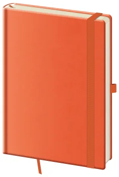 Linkovaný zápisník Print Pop L Orange