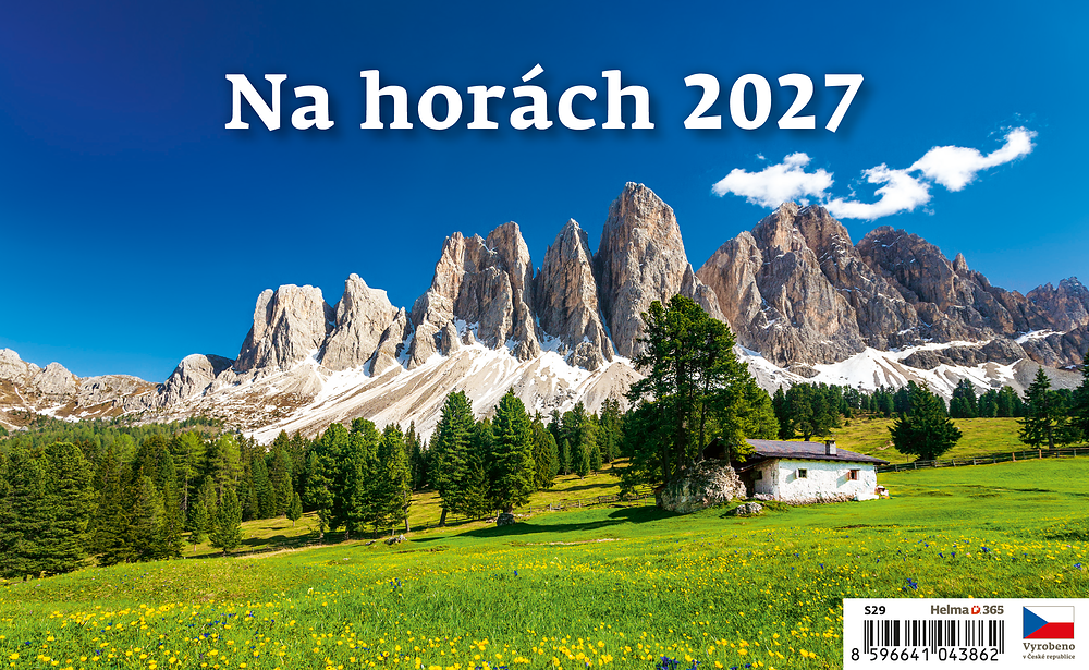 Kalendář Na horách – 14denní