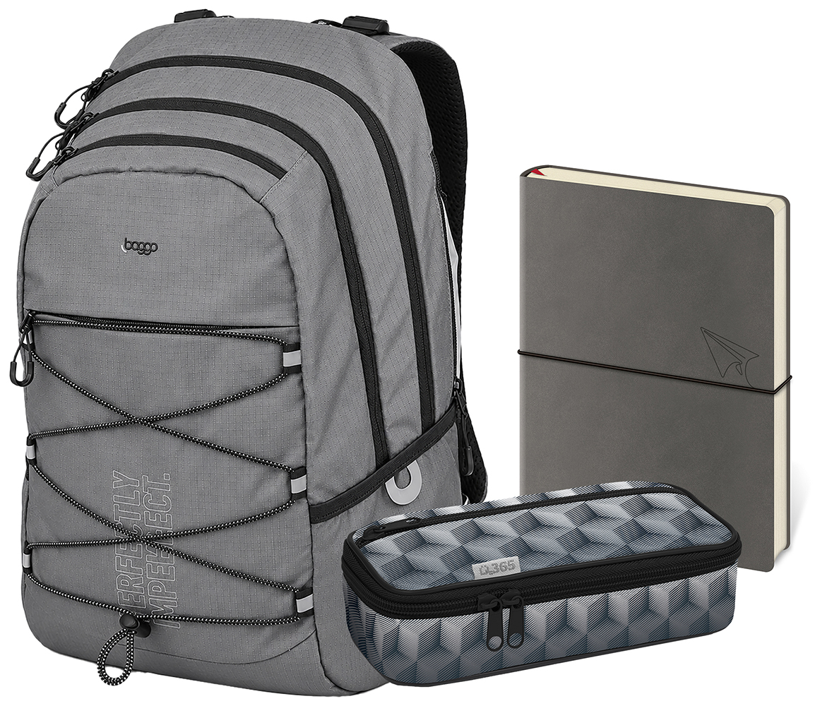 Studentský set Baggo Tweeny Ashy třídílný