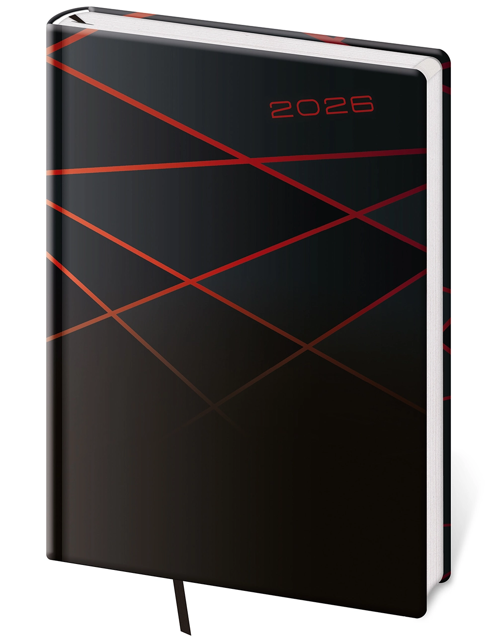 Denní diář A5 Vario Black design