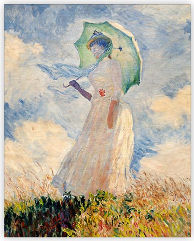 Dřevěný obraz Monet