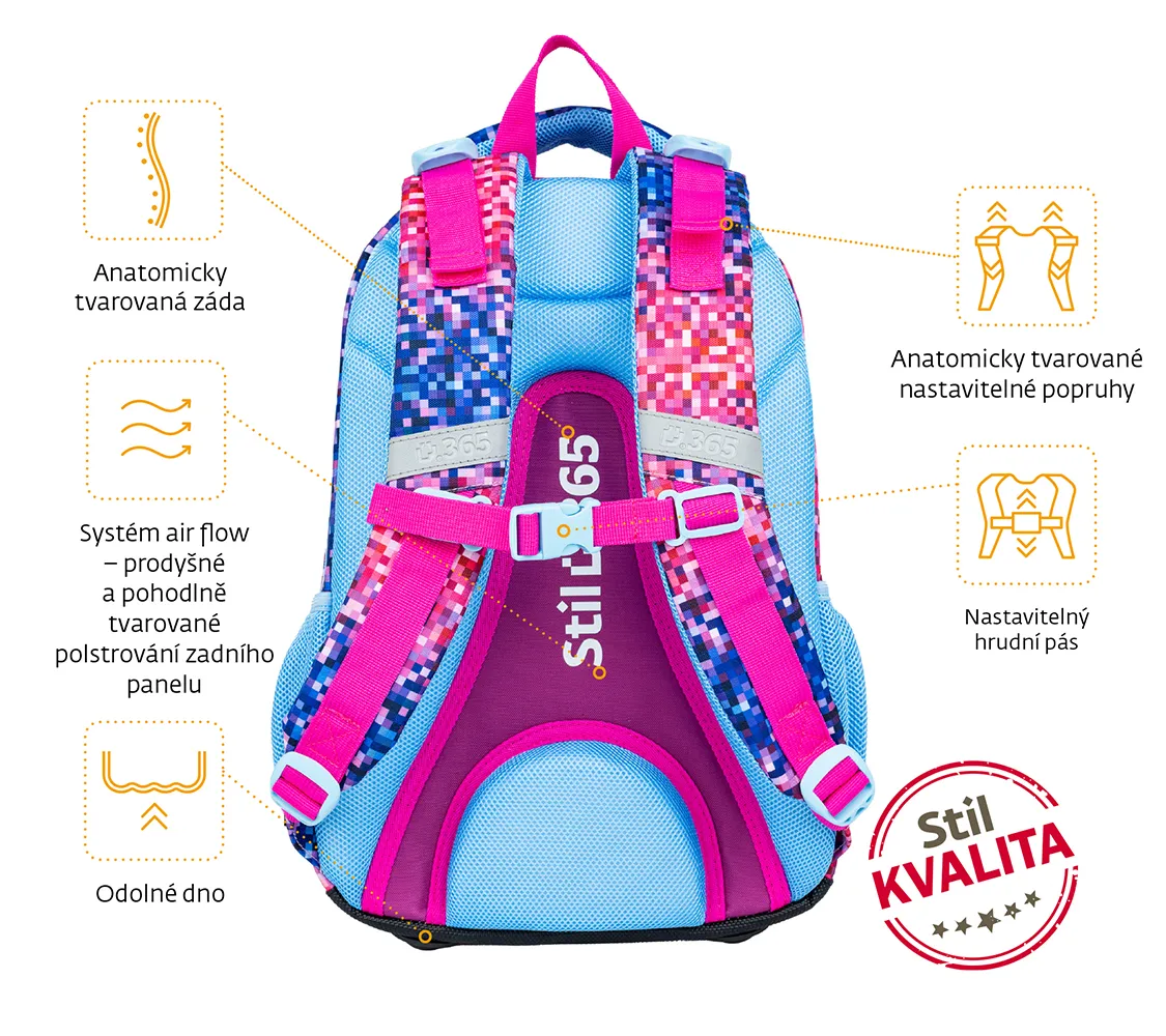 Školský batoh Prime Craftgirl