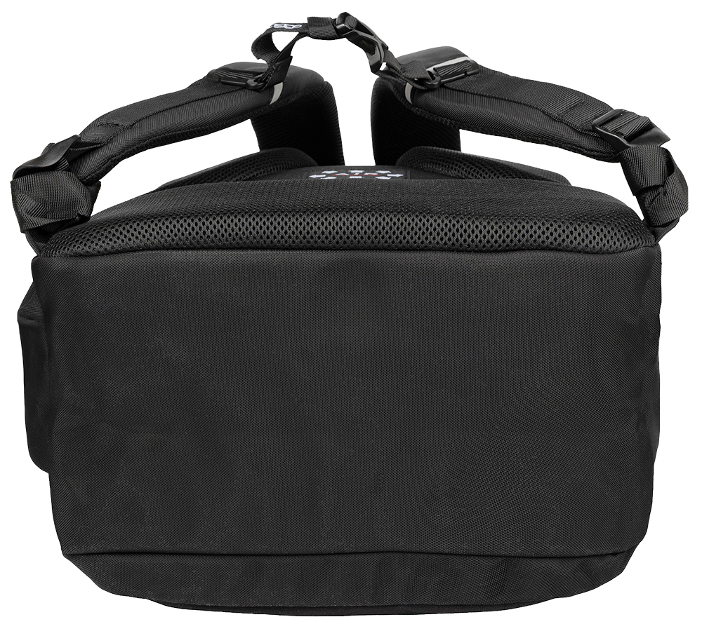 Černý batoh pro studenty Baggo Brisk Bubag Black