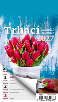 Týždenný trhací kalendár A6