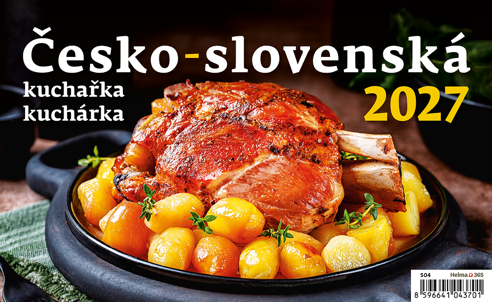 Kalendář Česko-slovenská kuchařka