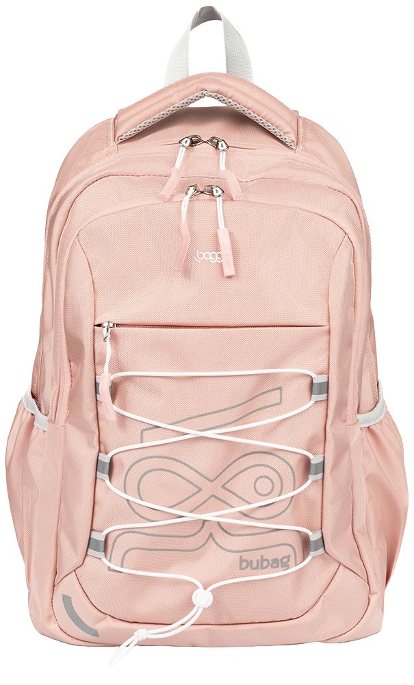 Studentský batoh Baggo Brisk Bubag Pink dívčí