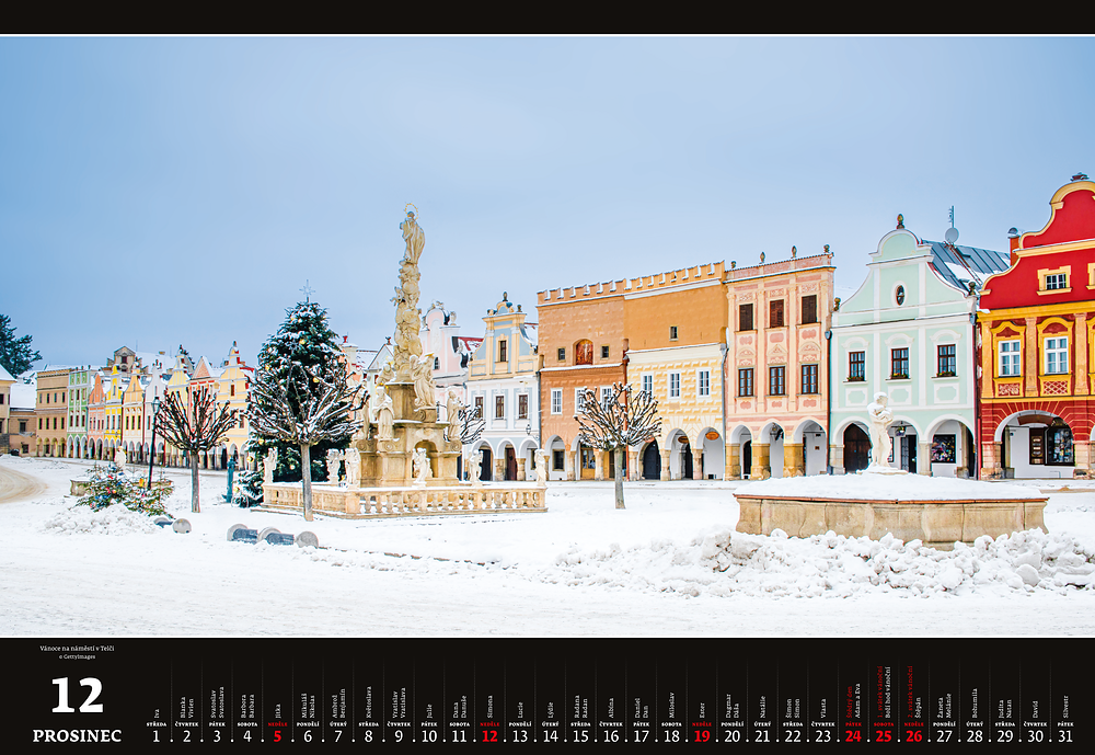 Kalendár Panorama – Česká republika