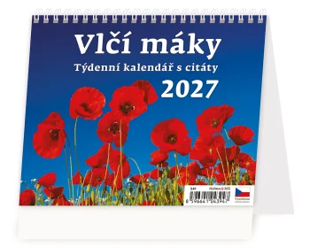 Plánovací kalendář Vlčí máky