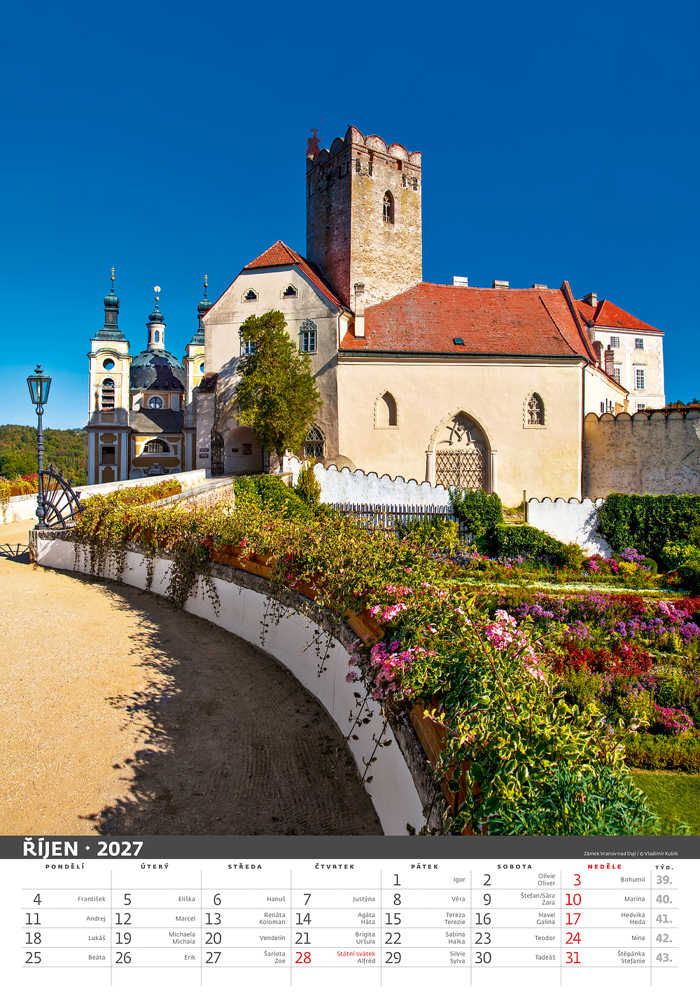 Kalendář Naše hrady a zámky