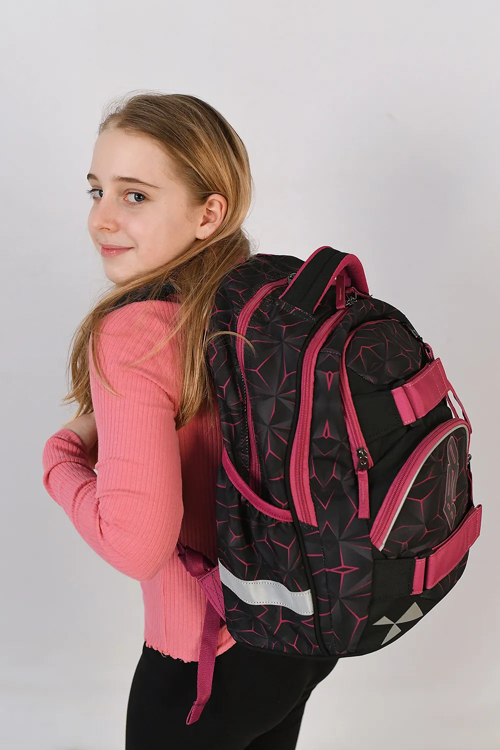 Školní set třídílný Smart OMB Girl
