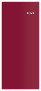 Měsíční diář Torino bordó