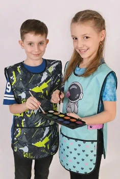 Zástěrka na výtvarnou výchovu pončo Speedy