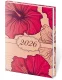Kapesní diář A7 Vario Lyra Hibiscus