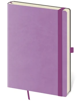 Linkovaný zápisník Flexies L Petrol Violet