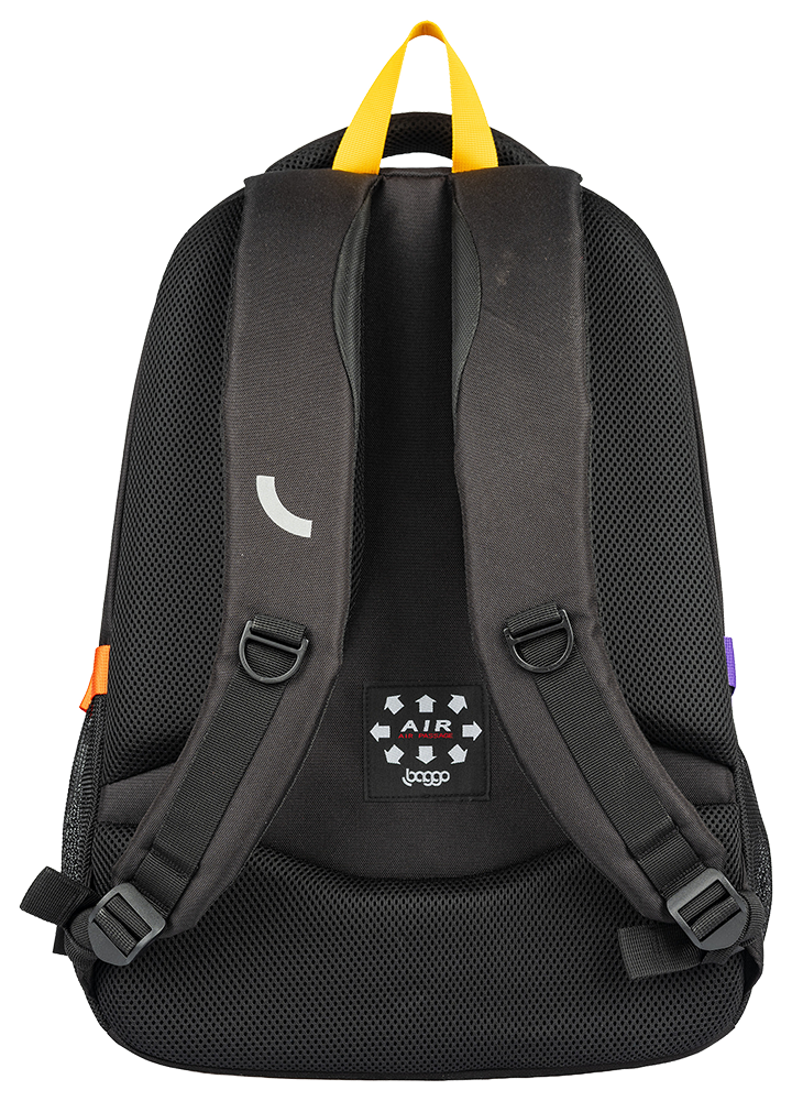 Batoh pro studenty Baggo Groovy Neon