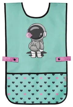 Zásterka na výtvarnú výchovu pončo Cosmo