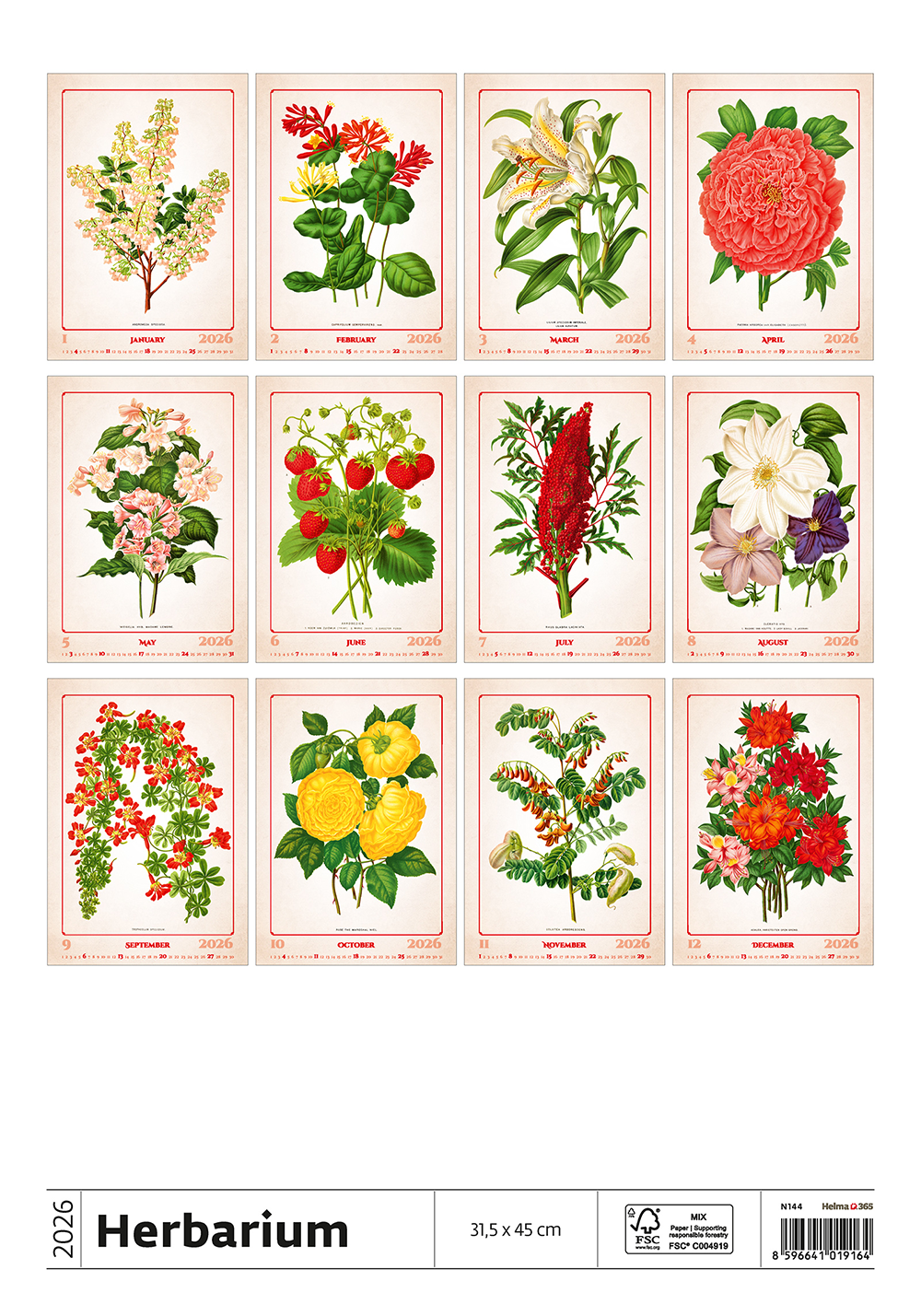 Kalendár Herbarium