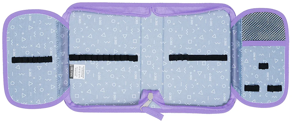 Školní penál jednopatrový Cute bow